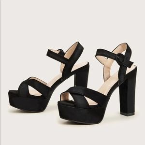 Black Platform Heels